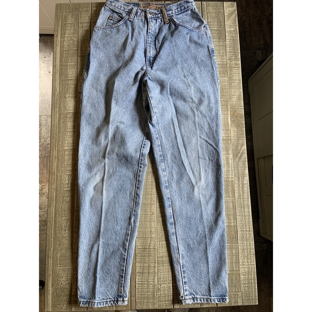 Levis 900 Series Jeans Womens 26x32 Blue Light Wash High Rise 90s Tan Tag Vintag